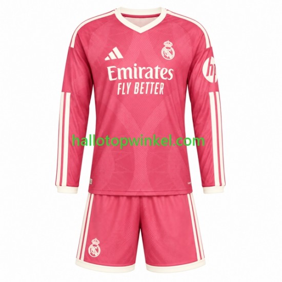 Real Madrid Voetbalshirt Kleuters/Kids Derde Tenue 2026-2027 Lange Mouw