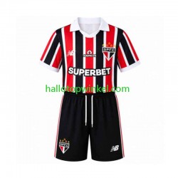 Sao Paulo Voetbalshirt Kleuters/Kids Uit Tenue 2026-2027 Korte Mouw