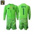 Spanje Voetbalshirt David Raya 1 Doelman Kleuters/Kids Derde Tenue 2026-2027 Lange Mouw