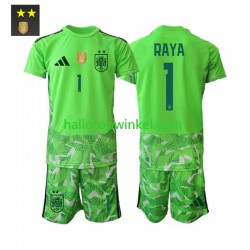 Spanje Voetbalshirt David Raya 1 Doelman Kleuters/Kids Derde Tenue 2026-2027 Korte Mouw