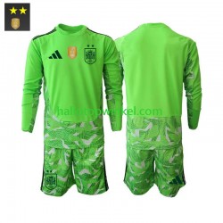 Spanje Voetbalshirt Doelman Kleuters/Kids Derde Tenue 2026-2027 Lange Mouw