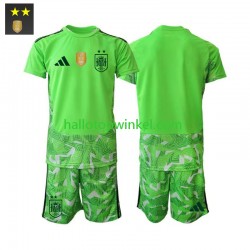 Spanje Voetbalshirt Doelman Kleuters/Kids Derde Tenue 2026-2027 Korte Mouw