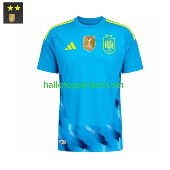 Spanje Voetbalshirt Doelman Heren Thuis Tenue 2026-2027 Korte Mouw