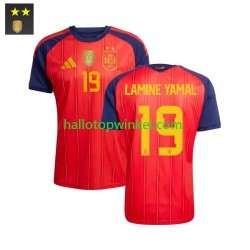 Spanje Voetbalshirt Lamine Yamal 19 Heren Thuis Tenue 2026-2027 Korte Mouw