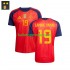 Spanje Voetbalshirt Lamine Yamal 19 Heren Thuis Tenue 2026-2027 Korte Mouw