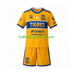Tigres UANL Voetbalshirt Kleuters/Kids Thuis Tenue 2026-2027 Korte Mouw