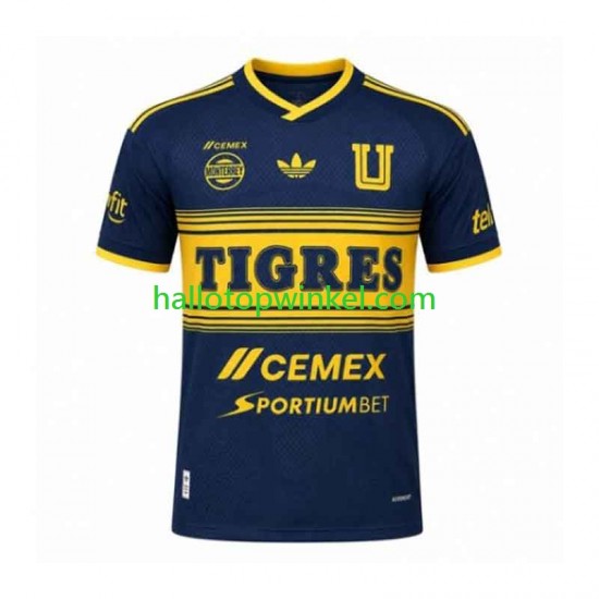 Tigres UANL Voetbalshirt Heren Uit Tenue 2026-2027 Korte Mouw