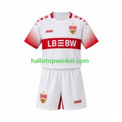 VfB Stuttgart Voetbalshirt Kleuters/Kids Uit Tenue 2026-2027 Korte Mouw