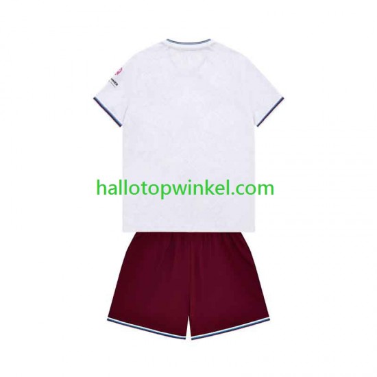 West Ham United Voetbalshirt Kleuters/Kids Uit Tenue 2026-2027 Korte Mouw