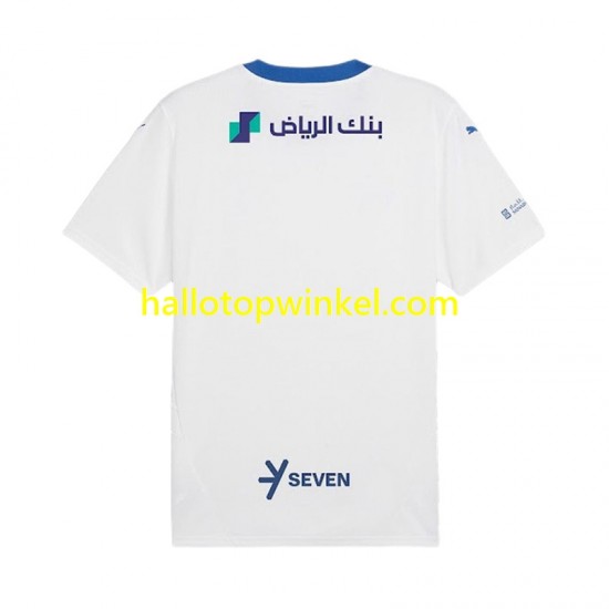 Voetbalshirt Al Hilal Heren Uit Tenue 2024-2025 Korte Mouw