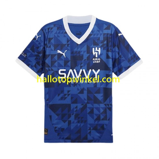 Voetbalshirt Al Hilal Heren Thuis Tenue 2024-2025 Korte Mouw