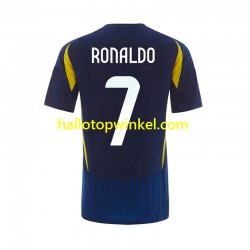 Voetbalshirt Al Nassr Cristiano Ronaldo 7 Heren Uit Tenue 2024-2025 Korte Mouw