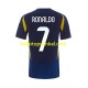 Voetbalshirt Al Nassr Cristiano Ronaldo 7 Heren Uit Tenue 2024-2025 Korte Mouw