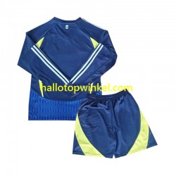 Voetbalshirt Al Nassr Kleuters/Kids Uit Tenue 2024-2025 Lange Mouw