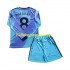 Arsenal Voetbalshirt Odegaard 8 Kleuters/Kids Derde Tenue 2024-2025 Lange Mouw