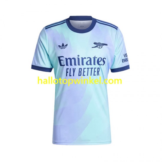 Arsenal Voetbalshirt SAKA 7 Heren Derde Tenue 2024-2025 Korte Mouw