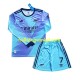 Arsenal Voetbalshirt Saka 7 Kleuters/Kids Derde Tenue 2024-2025 Lange Mouw