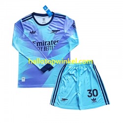 Arsenal Voetbalshirt Sterling 30 Kleuters/Kids Derde Tenue 2024-2025 Lange Mouw