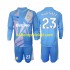 Aston Villa Voetbalshirt Emiliano Martinez 23 Doelman Kleuters/Kids Derde Tenue 2024-2025 Lange Mouw