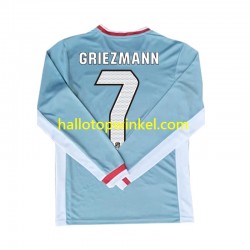 Atlético Madrid Voetbalshirt Antoine Griezmann 7 Heren Uit Tenue 2024-2025 Lange Mouw