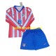 Atlético Madrid Voetbalshirt Kleuters/Kids Thuis Tenue 2024-2025 Lange Mouw