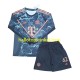 FC Bayern München Voetbalshirt Musiala 42 Kleuters/Kids Uit Tenue 2024-2025 Lange Mouw