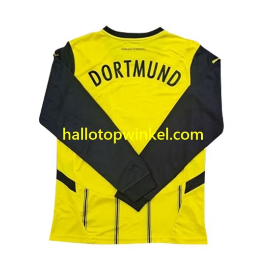 Borussia Dortmund Voetbalshirt Heren Thuis Tenue 2024-2025 Lange Mouw