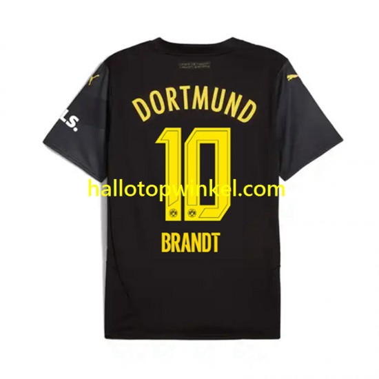 Borussia Dortmund Voetbalshirt Julian Brandt 10 Heren Uit Tenue 2024-2025 Korte Mouw
