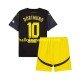 Borussia Dortmund Voetbalshirt Julian Brandt 10 Kleuters/Kids Uit Tenue 2024-2025 Korte Mouw