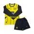 Borussia Dortmund Voetbalshirt Kleuters/Kids Thuis Tenue 2024-2025 Lange Mouw