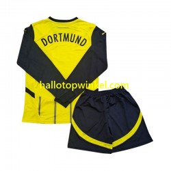 Borussia Dortmund Voetbalshirt Kleuters/Kids Thuis Tenue 2024-2025 Lange Mouw