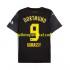 Borussia Dortmund Voetbalshirt Serhou Guirassy 9 Heren Uit Tenue 2024-2025 Korte Mouw