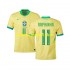 Brazilië Voetbalshirt RAPHINHA 11 Heren Thuis Tenue 2024 Korte Mouw