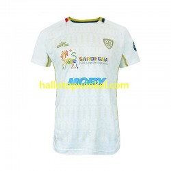 Cagliari Voetbalshirt Heren Uit Tenue 2024-2025 Korte Mouw