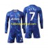 Chelsea Voetbalshirt Neto 7 Kleuters/Kids Thuis Tenue 2024-2025 Lange Mouw