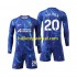 Chelsea Voetbalshirt Palmer 20 Kleuters/Kids Thuis Tenue 2024-2025 Lange Mouw