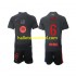 FC Barcelona Voetbalshirt Gavi 6 Kleuters/Kids Uit Tenue 2024-2025 Korte Mouw