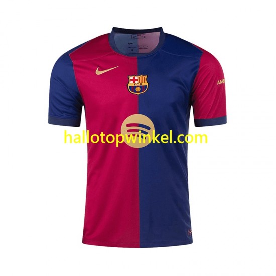 FC Barcelona Voetbalshirt RAPHINHA 11 Heren Thuis Tenue 2024-2025 Korte Mouw