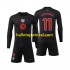 FC Barcelona Voetbalshirt Raphinha 11 Kleuters/Kids Uit Tenue 2024-2025 Lange Mouw