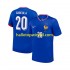 Frankrijk Voetbalshirt Bradley Barcola 20 Heren Thuis Tenue 2024 Korte Mouw