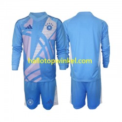 Duitsland Voetbalshirt Doelman Kleuters/Kids Vierde Tenue 2024-2025 Lange Mouw