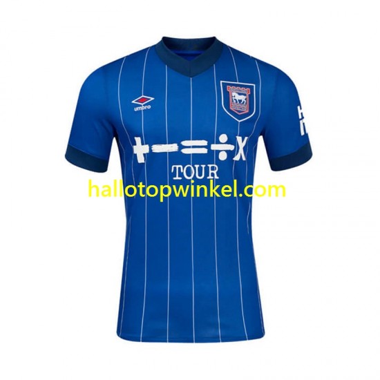 Voetbalshirt Ipswich Town Heren Thuis Tenue 2024-2025 Korte Mouw