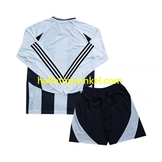 Juventus Voetbalshirt Kleuters/Kids Thuis Tenue 2024-2025 Lange Mouw