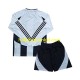 Juventus Voetbalshirt Kleuters/Kids Thuis Tenue 2024-2025 Lange Mouw
