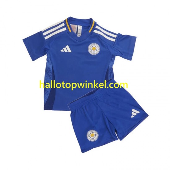 Leicester City Voetbalshirt Kleuters/Kids Thuis Tenue 2024-2025 Korte Mouw
