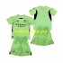 Manchester City Voetbalshirt 2 Doelman Kleuters/Kids Vierde Tenue 2024-2025 Korte Mouw