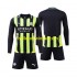 Manchester City Voetbalshirt Kleuters/Kids Uit Tenue 2024-2025 Lange Mouw