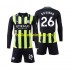 Manchester City Voetbalshirt Savinho 26 Kleuters/Kids Uit Tenue 2024-2025 Lange Mouw