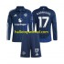 Manchester United Voetbalshirt Alejandro Garnacho 17 Kleuters/Kids Uit Tenue 2024-2025 Lange Mouw