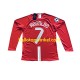 Manchester United Voetbalshirt Cristiano Ronaldo 7 Champion League 2007 Retro Heren Thuis Tenue Lange Mouw